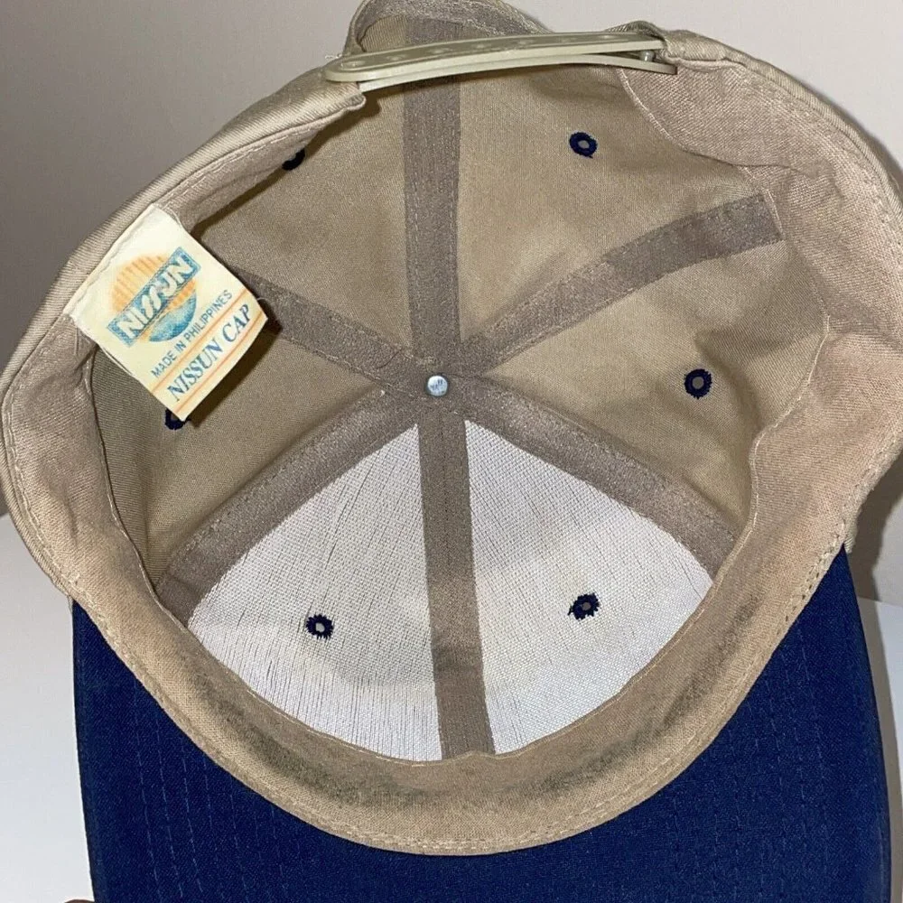 VINTAGE Nissun US NAVY Cap/Hat Snap Back Adjustable Hat One Size
